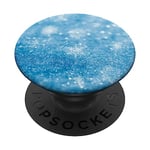 Blue Snowflake Pop Sockets Winter Blue PopSocket Blue PopSockets Adhesive PopGrip