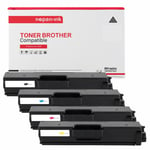 NOPAN-INK - Toners x4 - TN421 TN 421 (Noir + Cyan + Magenta + Jaune) - Compatible pour Brother HL-L8260CDW L8360CDW, MFC-L8690CDW L8900CDW, DCP-L8410CDW