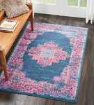 Rugs Direct Tapis en polypropylène, Multicolore, 114 x 175 cm