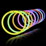 INF Glow Sticks / Lysstavar I 100 Pack