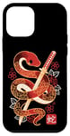 Coque pour iPhone 12 mini Year of the snake chinese zodiac mignon kawaii snake 2025