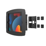 COMPULOCKS iPad 10.2" Space Enclosure Glass Mount - sikkerhetsskap for nettbrett-pc