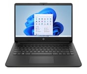 PC Ultra-Portable HP 14s-dq3021nf 14" Intel Celeron 4 Go RAM 512 Go SSD Noir ébène