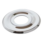 SOMATHERM FOR YOU, Rosace plate chromée 55mm - Lot de 2 - Finition élégante pour habiller les sorties de robinet et tuyauterie - Compatible avec raccords 15/21 - Idéal pour eau chaude/froide