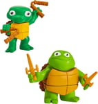 Teenage Mutant Ninja Turtles Turtle Tots Figure 2 Pack Michelangelo And Raphael