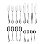 Oneida Tibet 16 Piece Stainless Steel Cutlery Set Dishwasher Safe Rustproof