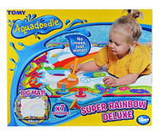 Aquadoodle Super Rainbow Deluxe Large Water Doodle Mat, Official TOMY No Mess &