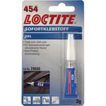 Loctite - Glue liquide 454 3g tb (Par 12)