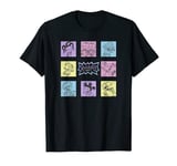 Rugrats Group Retro Color Pop Box Grid T-Shirt