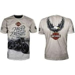 HarleyDavidson Motorcykel T-shirt Herr Sommar Casual Kortärmad A A L