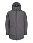 JACK & JONES Jcocharlie Parka BF, Gris foncé, XL Hommes