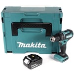 Dhp 485 G1J Perceuse-visseuse à percussion sans fil 18V 50 Nm brushless + 1x Batterie 6,0Ah + Makpac - sans chargeur - Makita