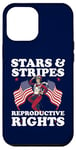 Coque pour iPhone 14 Plus Pro Choice Abortion Stars & Stripes Droits reproductifs