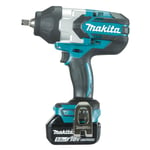 Makita Mutterdragare LXT DTW1002RTJ 18V med Batteri MUTTERDRAGARE BL 1000NM 1/2