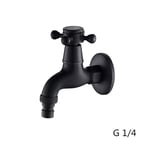 Faucet Outdoor Wall Mount Brass Bibcock Decorative Outdoor Garden Faucet Washing Machine Water Tap Basin Small Taps-No.1_CHINA