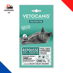 VETOCANIS Collier Anti-Puces Et Anti-Tiques Pour Chat, Protection 3 Mois