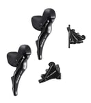 Shimano 105 ST-R7025 Hydraulic Disc Brake STI Levers - 2 x 11 - Flat Mount