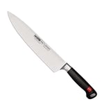 Burgvogel Solingen Couteau de Chef forgé, 26 cm, Master Line, Inoxydable, Noir, Couteau de Cuisine Lavable au Lave-Vaisselle