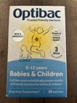 Optibac Probiotics - Babies & Children  - 30 Sachets - Free P&P