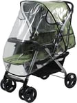 INBOLM Universal Rain Cover for Pushchair Rain Cover for Pram Pram Rain Cover &