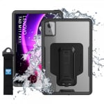 Armor-X Lenovo Tab M11 TB330 Skal IP68 Waterproof Shock & Dust Proof Handstrap Kickstand X-Mount