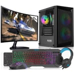 Speldator VIST Ryzen 5 5600G - 16 GB RAM - RX VEGA - 1 TB M.2 SSD - 27'' LCD - Windows 11 Pro