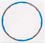 lihai Hula Ring Fitness Hoop Adults Kids Folding Wave Weighted 1kg,Hula Hoop 8 Knots,Kids Hula Hoops for Children Small,Weighted Hula Hoop Fitness Exercise Hoola Hoops for Adults,Kids (8p, Blue)