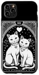 iPhone 11 Pro Max Tarot Card Mystic Cats | The Lovers Valentines Day | Couples Case