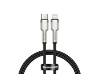 Baseus Catljk-01, 0,25 M, Lightning, Usb C, Man, Kvinna, Svart