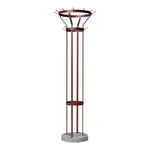 Massproductions - Marcel Coat Stand - Floor Standing, Wine Red - Kleshengere - Chris Martin - Rød