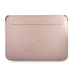 Guess Saffiano Script Datorfodral 13" - Rosa