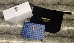 Creed Fragrance Leather Blue Trunk / Aftershave Perfume Holder Limited Edition