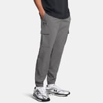 Pantalon cargo Under Armour Vibe Woven pour homme Castlerock / Noir L