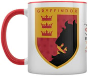 Harry Potter Gryffindor House Pride Mug (One Size) (Red/White/Yellow) One Size R