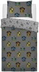 Harry Potters Crest Single Duvet Cover Hogwarts Reversible Bedding Set