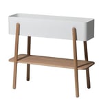 SMD Design Prunella blomsterbord vit-ek