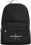 Calvin Klein Jeans Homme Sac à Dos en Polyester Recyclé, Noir (Black), Taille Unique