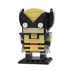 Rakennuspalikkapuku, Deadpool Wolverine -figuuri Rakennuspalikkamallilelu, malli, näyttölelu, sopii faneille