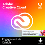 Adobe Creative Cloud all Apps - Individus et Particuliers - Renouvellement 1 an