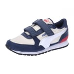 Puma Unisex Kids St Runner V3 Nl V Ps Sneakers, Sugared Almond-Puma White-Club Navy-Club Red-Cobalt Glaze, 34 EU