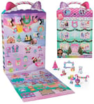 Gabby et la Maison Magique - Gabby Dollhouse - Calendrier de l’avent 2024 Noël Avec 24 Surprises, Figurines et Accessoires - Dessin Animé Jouet Gabby Et La Maison Magique - Jouet Enfant 3 Ans Et +