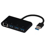 Vivanco USB 3.0 Adaptateur [4X RJ45 Femelle, USB 3.0 Femelle Type A - 1x USB 3.1 mâle A?] 39638