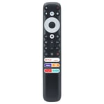 Télécommande vocale RC902V FMR5 pour téléviseur intelligent TCL 8K QLED