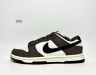 Nike Dunk Low Mocha Next Nature Baroque Brown Black White UK Size 4.5 EUR 37.5