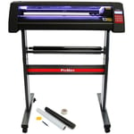 Découpe de vinyle 72 cm led - Plotter, Découper, Création T-Shirt, Autocollant, Personnalisation [12 SignCutPro2, Pack Outils pour Découpage& Housse