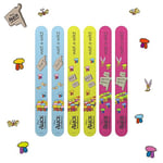 Wet n Wild Alice in Wonderland 'Where am I?', 6-Piece Colorful Nail File Set, Versatile Nail Care for Perfect Shaping and Cleaning of Edges