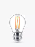 Philips 25W Golf Ball ES LED Dimmable Classic Bulb, Clear