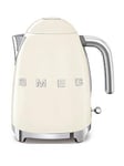 Smeg Klf03 Retro Style Jug Kettle, 300W, 1.7L - Cream