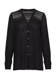 Esprit Casual Blouses Woven Blus Långärmad Svart [Color: BLACK ][Sex: Women ][Sizes: 34,36 ]