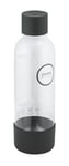 GROHE Blue Fizz Water Bottle 850ml (BPA-Free, Reusable, Easy Clean, for Use with GROHE Blue Fizz Water Carbonator Sets), Black, 41250K00